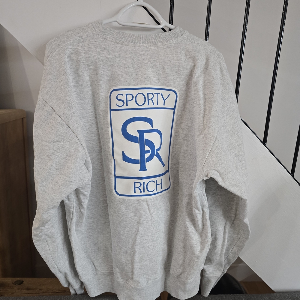 Sporty & Rich Gray Sweater